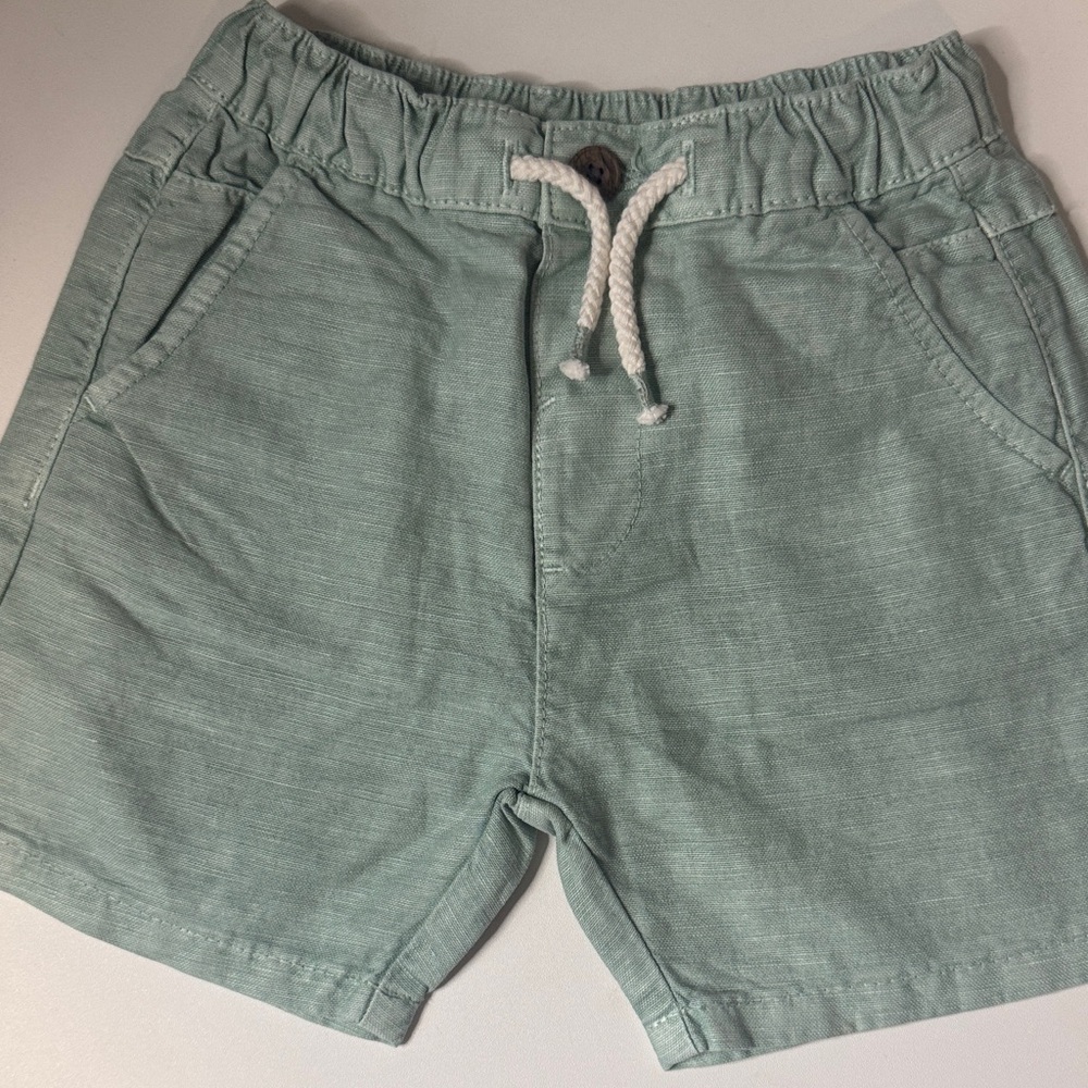 Zara Mint Green Kids Shorts